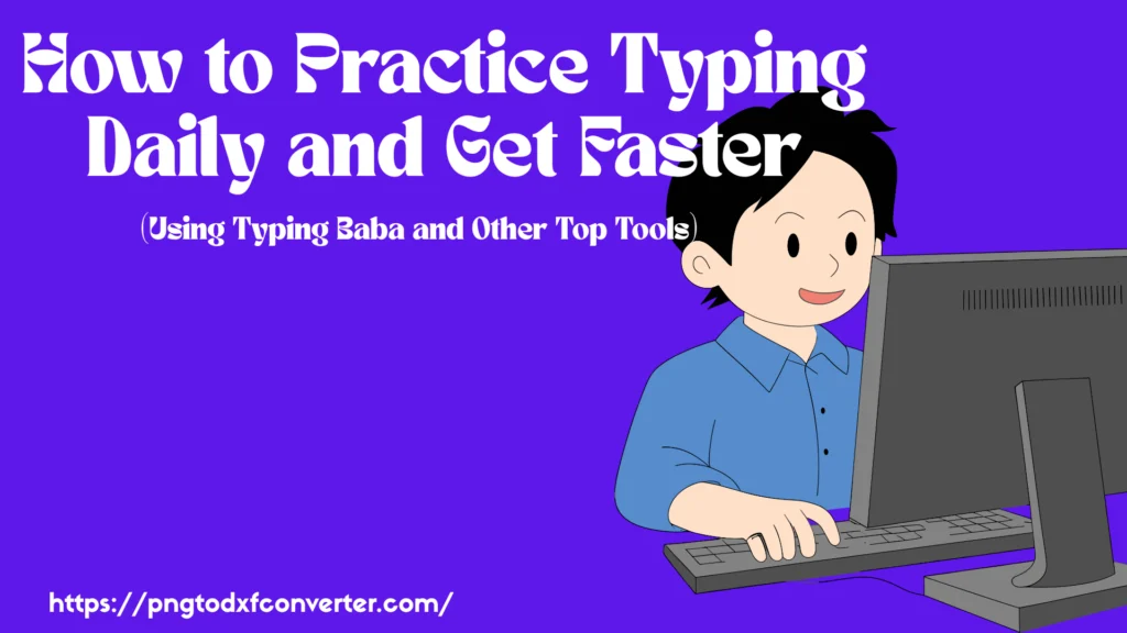 practice typing on Typing Baba